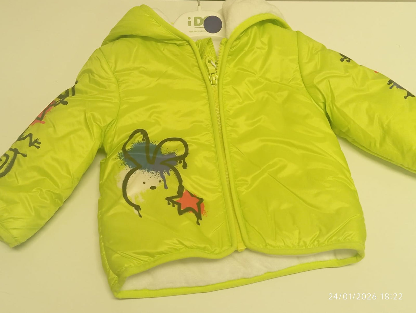 Giubotto Neonato Verde