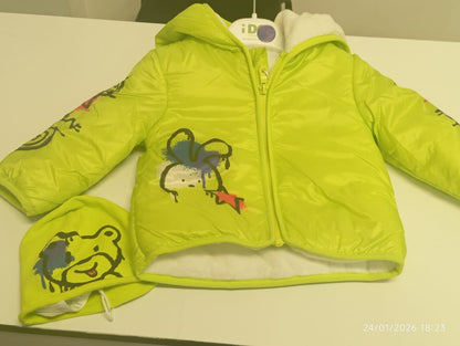 Giubotto Neonato Verde