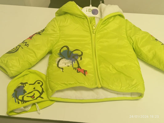 Giubotto Neonato Verde