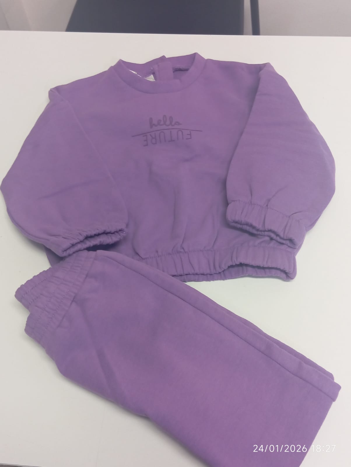 Tuta Bambina Lilla